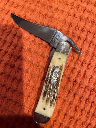 Case XX Hunter Pocket Knife with Stag Handle