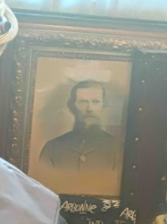 Framed 19th Century Portrait of a Gentleman with Medal
