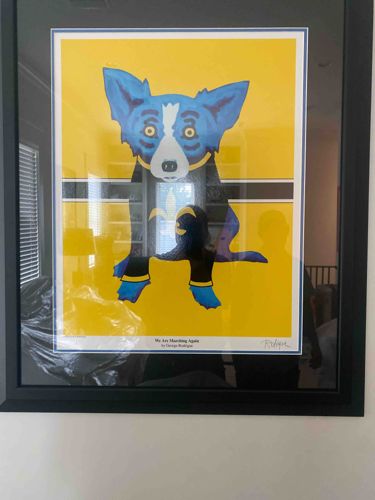 We Are Marching Again by George Rodrigue Print