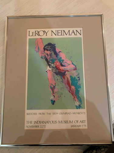 LeRoy Neiman: Sketches from the XXth Olympiad Munich '72 Exhibition Poster