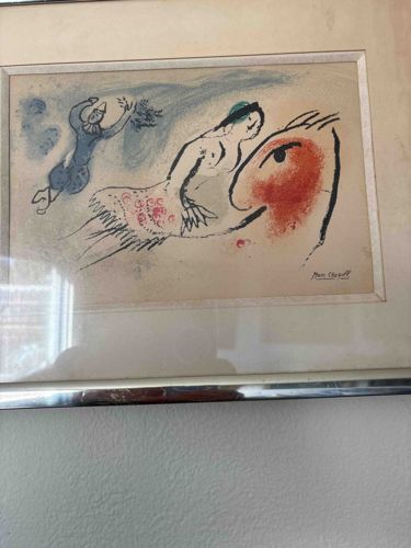 Marc Chagall Color Lithograph 'Le Cirque'