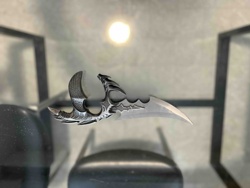 Fantasy Collectible Dagger with Dual Stylized Handles
