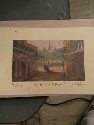 "Old St. Louis Cathedral" Limited Edition Print by Michifor