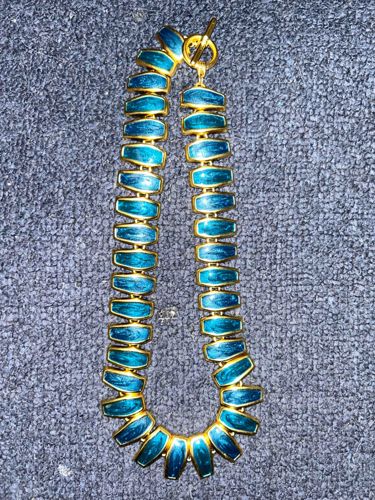 Vintage Enamel Necklace