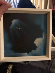 Framed Nautical Twilight Seascape Art Print