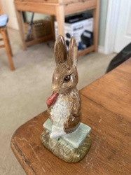 Peter Rabbit Ceramic Figurine