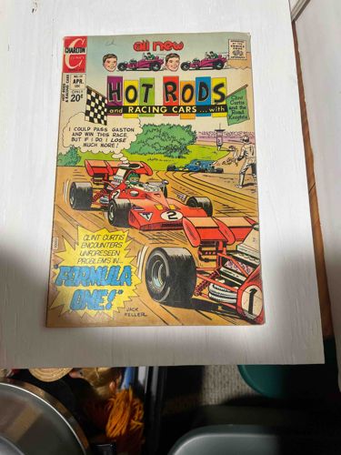Hot Rods and Racing Cars #117, April 1973 (Charlton Comics)