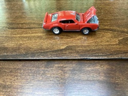 Red Die-Cast Toy Muscle Car (Possible 1996 Playing Mantis)