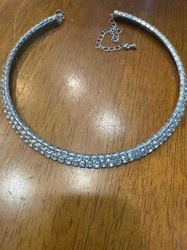 Rhinestone Choker Necklace