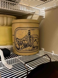 Vintage Charles Chips "Hay Bailing" Advertising Tin