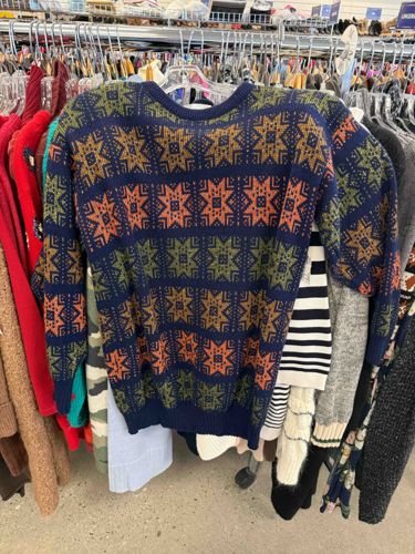 Fair Isle Style Sweater
