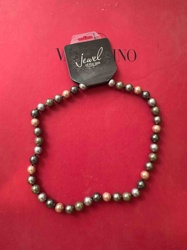 Multi-Color Pearl Necklace by Jewel of the Sea