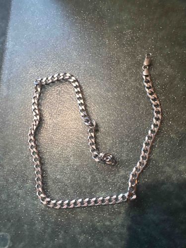 Stainless Steel Curb Chain Necklace