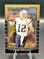 2000 Topps Chrome Tom Brady Rookie Card