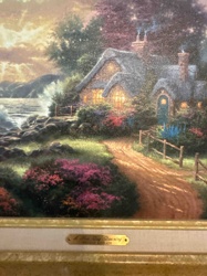 A New Day Dawning by Thomas Kinkade (Framed Art Print)