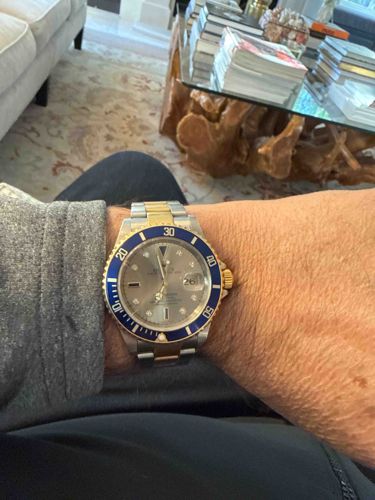 Rolex Submariner Date Two-Tone 'Serti' Dial (Ref. 16613)