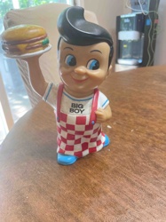 Vintage Big Boy Character Coin Bank