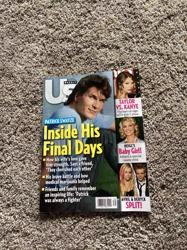 US Weekly Magazine featuring Patrick Swayze