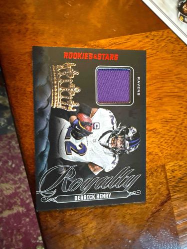 Panini Rookies & Stars 'Royalty' Derrick Henry Baltimore Ravens Relic Card