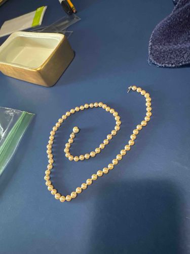 Single Strand Pearl Necklace
