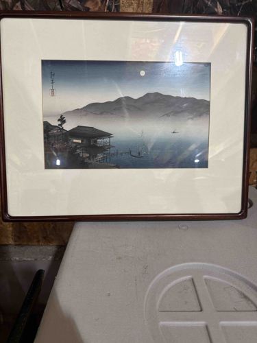 Japanese Woodblock Print, Possibly by Hiroshi Yoshida, 'Morning Mist'