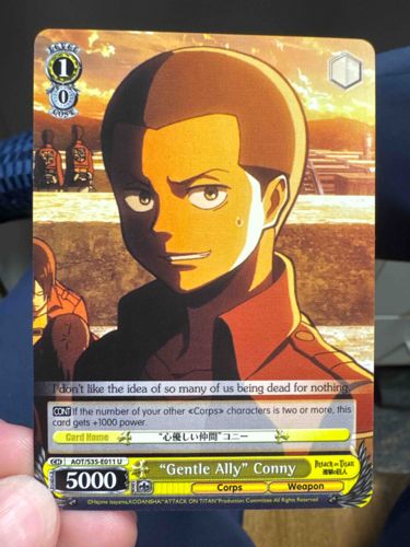 Weiß Schwarz Attack on Titan: "Gentle Ally" Conny (AOT/S35-E011 U)