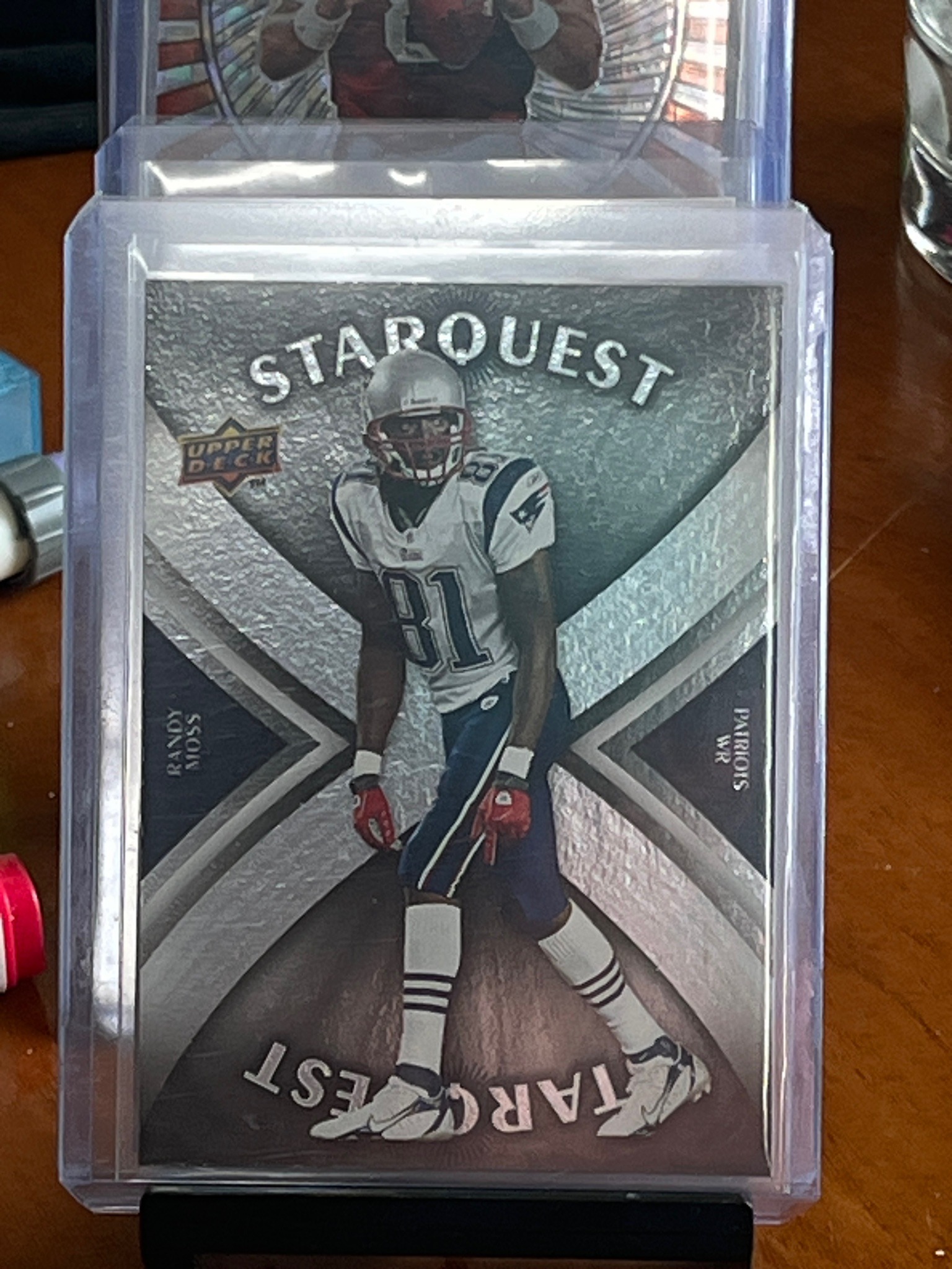 2008 Upper Deck StarQuest Randy Moss #SQ-20 (Common Silver)
