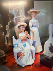Edwardian Style Porcelain Figurine Duo
