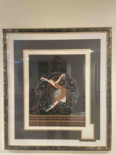 Tarkay Signed Serigraph/Print 'Dancer in Muted Tones'