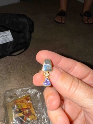 Multi-Gemstone Drop Earring or Pendant Component