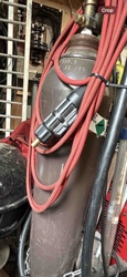 Industrial Gas Cylinder with Welding Lead and Electrode Holder