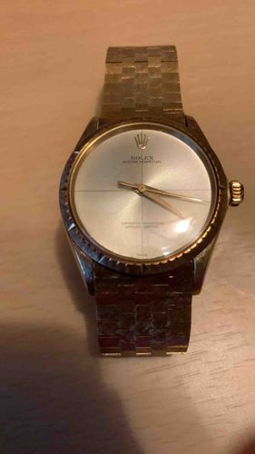 Vintage Rolex Oyster Perpetual with Crosshair Dial