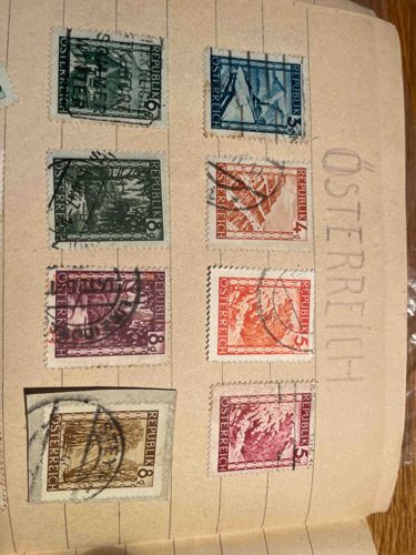 Collection of Austrian Postage Stamps (First Republic Era)