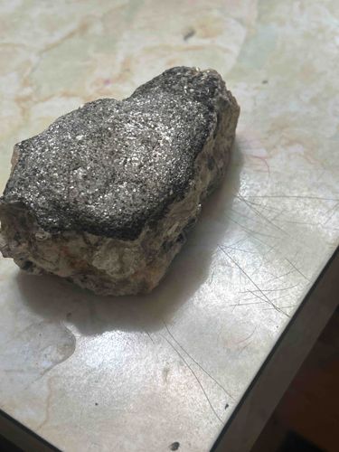 Pyrite in Quartz Matrix Specimen