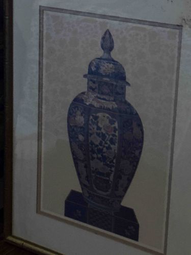 Framed Print of an Oriental Ginger Jar