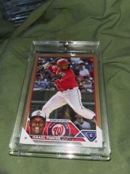 Israel Pineda Washington Nationals Rookie Card (Gold Parallel)