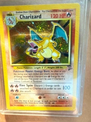 Pokémon Base Set 1st Edition Charizard Holographic Card