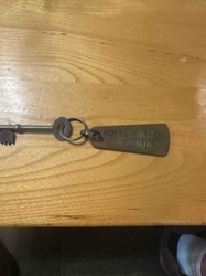 Hotel Russell Dublin Room Key with Fob