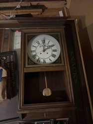 Vintage "The Warren" Wall Regulator Clock