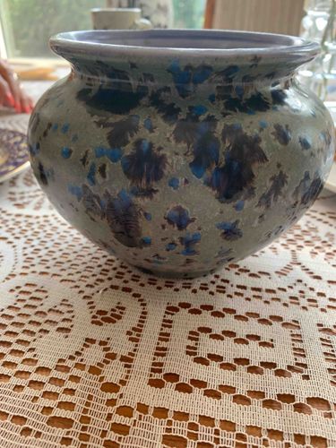 Speckled Glaze Ceramic Vase