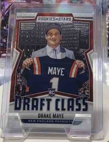 2024 Panini Rookies & Stars Drake Maye Draft Class Rookie Card