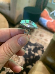 Swarovski Aurora Borealis Crystal Ring