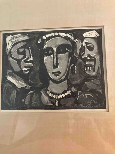 Georges Rouault Woodcut Artwork