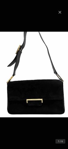 Yves Saint Laurent Suede Shoulder Bag