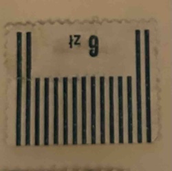 Polish Post Label with Price and Barcode