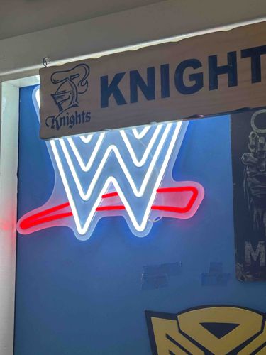 WWE Logo Neon Sign