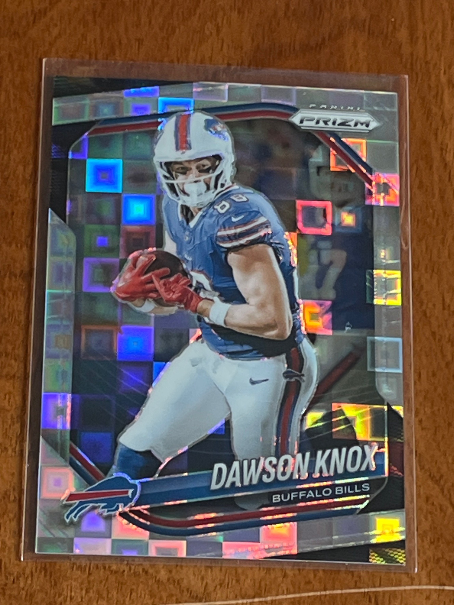 2020 Panini Prizm Dawson Knox Buffalo Bills Lazer Prizm #277