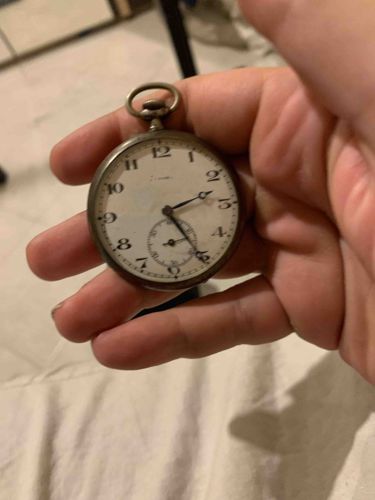 Open-Face Pocket Watch