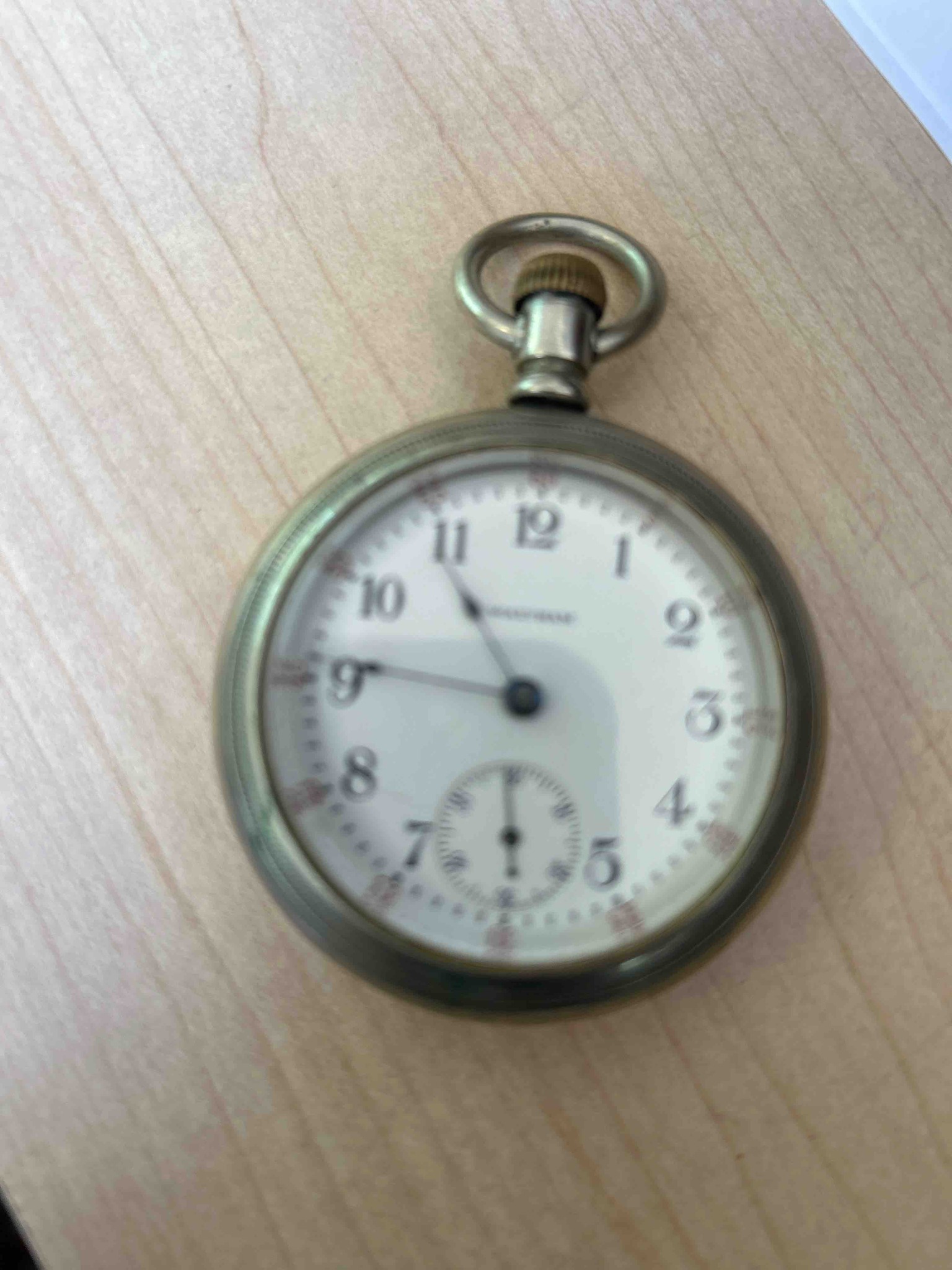 Waltham Size 18 Open-Face Pocket Watch