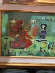 Painting by Charles Malcolm Campbell